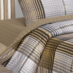 Постельное белье Риальто (поплин DE LUXE) 2,0 сп./Пододеяльник: 1 шт. - 215*175; Простыня: 1 шт. - 215*200; Наволочка: 2 шт. - 70*70; DE LUXE - Артпостель фото 4