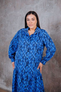 Платье Luxury Moda 1377 синий