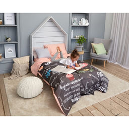 Постельное бельё 1,5 сп. Этель Настоящая Девушка 145210 см, 150210 см, 5070 см 1 шт, 100% хлопок  фото 9