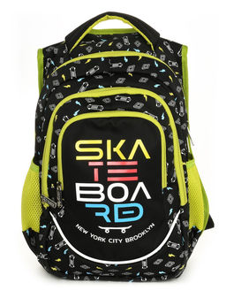 Рюкзак Schoolformat SOFT 3 SKATE 22 л черн. 40х28х20 см мягкий 3 отд. молния д/мальчиков