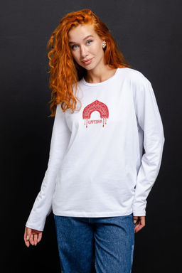 8588 футболка с дл.рукавом унисекс