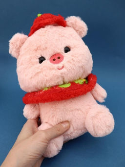 Мягкая игрушка "Tomato pig", pink, 22 см