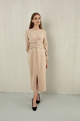 Платье AURA 3148-164-Р бежевый
