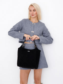 Сумка 9677MSS black Velina Fabbiana-Safenta