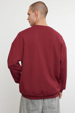 TRENDYOL MAN Tas Bisiklet Yaka Oversize Uzun Kol Sweatshirt TMNAW23SW00191 - Trendyolmilla фото 26
