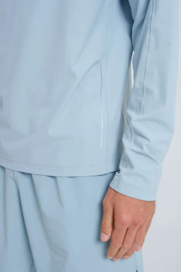 Лонгслив Синтетика Серо-зеленый