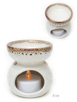 Аромалампа 8 см / 9466 /уп 144/ (Бежевый) - Галеонтрейд фото 12