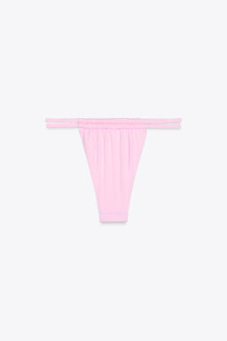BRAIDED CURTAIN BIKINI BOTTOMS - Zara фото 6