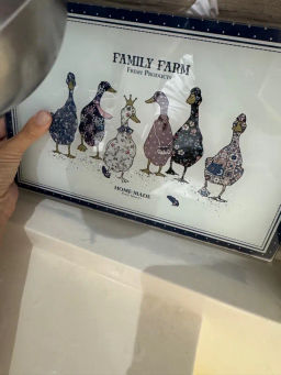 ДОСКА РАЗДЕЛОЧНАЯ ГУСИ 20*30*0.4 СМ - Agness фото 7