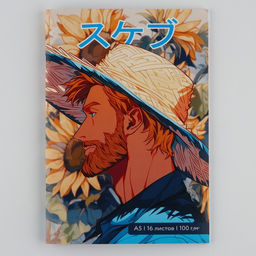 Тетрадь для скетчей А5, 16 л. 100 г/м2 Ван Гог