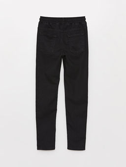 Beli Lastikli S?per Skinny Fit Erkek ?ocuk Jean Pantolon - Waikiki фото 2