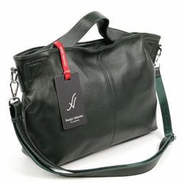 Женская кожаная сумка Sergio Valentini SV-2098 Грин-Н66