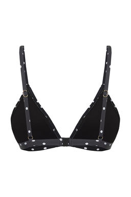 Puantiyeli Ucgen Kapl? Bikini Ustu TBESS20BU0268