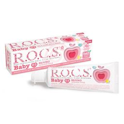 Зубная паста РОКС Baby. Нежный уход. Яблоко 45 гр ROCS/РОКС - R.o.c.s. фото 4