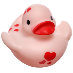 Резиновые игрушки для ванны Крошка Я «Уточки сердечки», в наборе 3 шт., МИКС