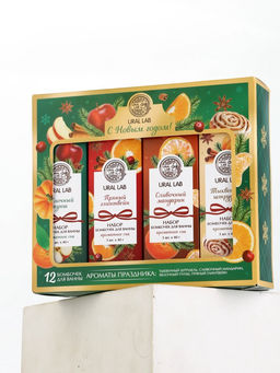Бомбочки для ванны Ароматы праздника, набор 12 шт., URAL LAB фото 28