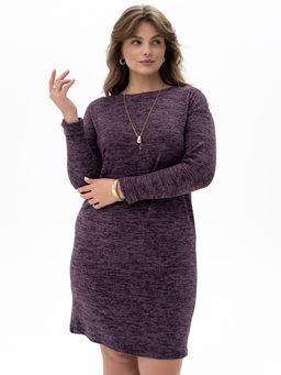 Платье жен.арт.1208-2,баклажановое