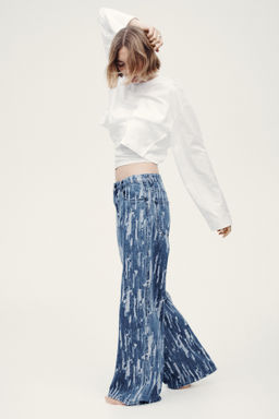 Straight Low Waist Jeans - H&m фото 3
