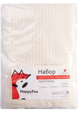 Набор махровых полотенец 2 шт Happy Fox Home  фото 12