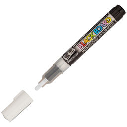 Маркер меловой MunHwa "Black Board Marker" шир. линии 3 мм, белый (BM-05) на водной основе