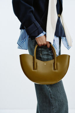 OVAL MINI TOTE BAG - Zara фото 2