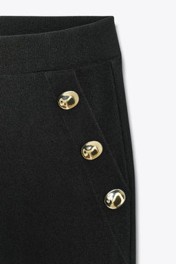OTTOMAN LEGGINGS WITH BUTTONS - Zara фото 9