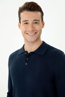 U. S. Polo Assn Мужской темно-синий свитер - U.s. polo assn фото 2