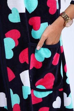 Халат велюровый на молнии (941-6) - Плиона фото 166