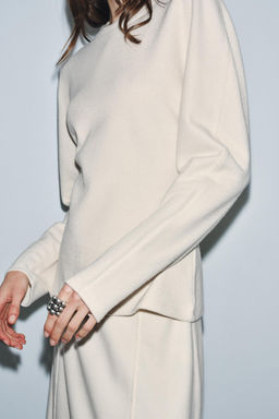 SOFT LONG SLEEVE SWEATSHIRT - Zara фото 2