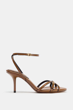 STRAPPY HEELED SANDALS - Zara фото 13
