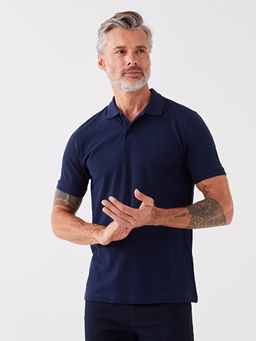 Polo Yaka K?sa Kollu Pike Erkek Ti??rt