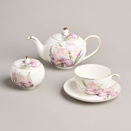 ЧАЙНЫЙ СЕРВИЗ LEFARD IRISES НА 6 ПЕР. 14 ПР.