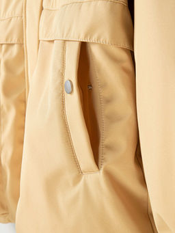 Бомбер утепленный "Желтый" женский