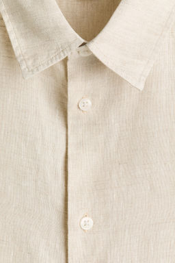 Camisa de lino Relaxed Fit - H&m фото 8
