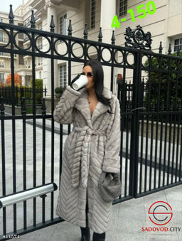 Эко шубки с английским воротником - Bruno фото 2