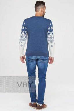 Джемпер мужской Vay из шерсти  фото 3