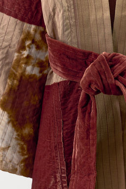 LONG PATCHWORK KIMONO LIMITED EDITION - Zara фото 6