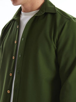 Slim Fit Uzun Kollu Poplin Erkek G?mlek