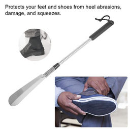 Телескопический пружинный рожок для обуви, аксессуар для обуви из нержавеющей стали