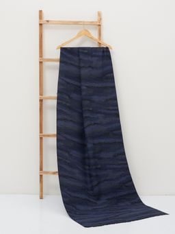 Большой двусторонний палантин с принтом ШЕРСТЬ - Tantino фото 2