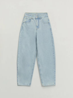 Джинсы barrel с высокой посадкой / Zarina  фото 6