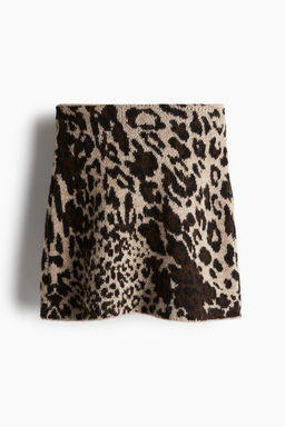 Falda en punto jacquard - H&m фото 5