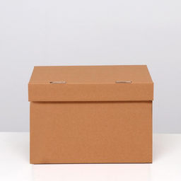 Коробка для хранения "А4", бурая, 32,5 x 23,5 x 23,5 см