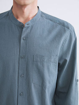 Regular Fit Uzun Kollu Poplin Erkek G?mlek