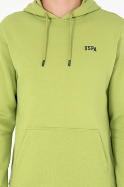 Мужской базовый свитшот фисташкового цвета Неожиданная скидка в корзине - U.s. polo assn фото 6