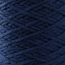 Шнур для вязания без сердечника 70% хлопок, 30% полиэстер 1мм 200м/6510гр (41 - индиго) - Softino фото 3