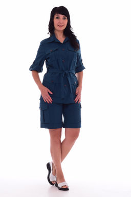 *Жакет женский Ф-7-02б (изумруд)