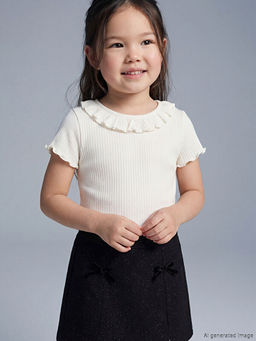 Bebe Yaka K?z ?ocuk Ka?korse Bluz