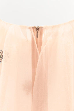 ORGANZA DRESS WITH RHINESTONES - Zara фото 7
