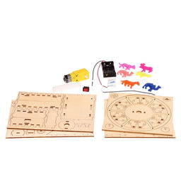 Электронный конструктор «Колесо обозрения», работает от батареек